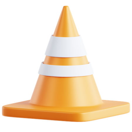 Traffic Cone  3D Icon