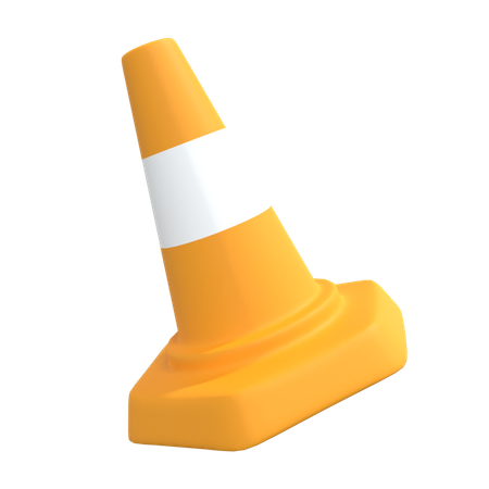 Traffic Cone  3D Illustration