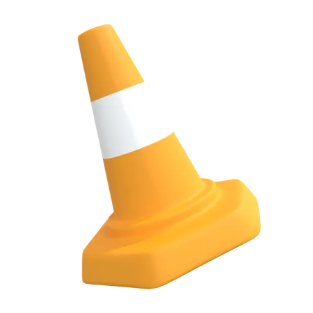 Traffic Cone  3D Illustration