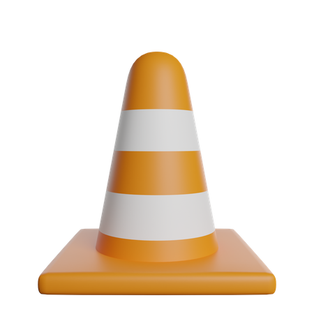 Traffic Cone  3D Illustration