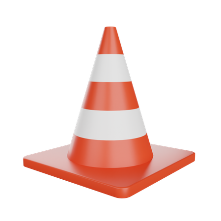 Traffic cone  3D Illustration