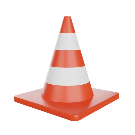 Traffic cone  3D Illustration