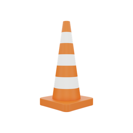 Traffic cone  3D Illustration