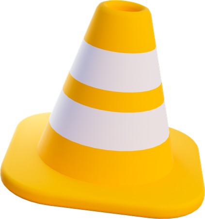 Traffic Cones  3D Icon