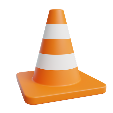 Traffic Cones  3D Icon