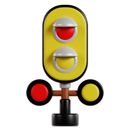 Traffic Lamp  3D Icon