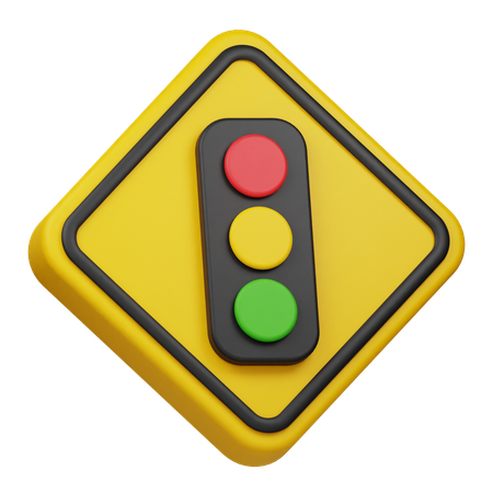 Traffic Light  3D Icon