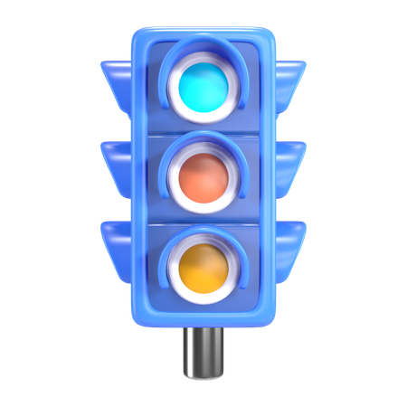Traffic Light  3D Icon