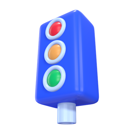 Traffic Light  3D Icon