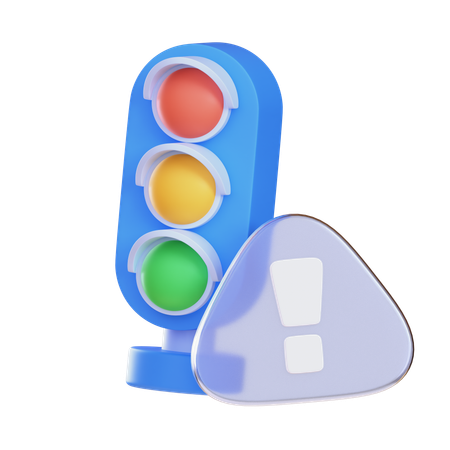 Traffic Light  3D Icon