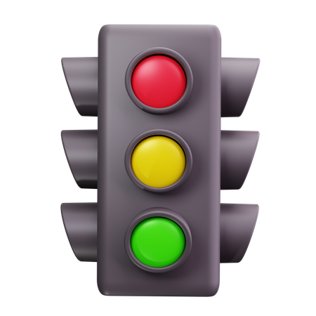 Traffic Light  3D Icon