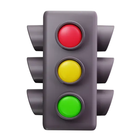 Traffic Light  3D Icon