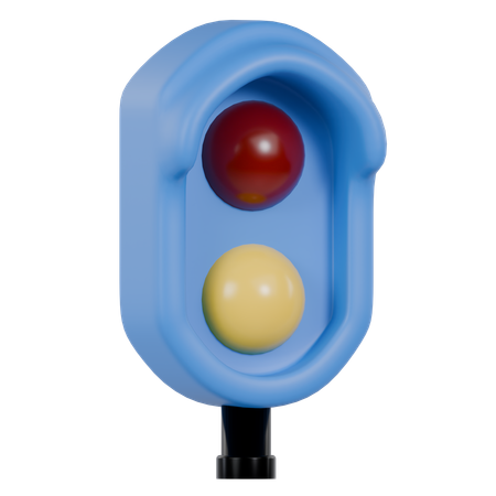 Traffic Light  3D Icon