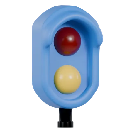 Traffic Light  3D Icon