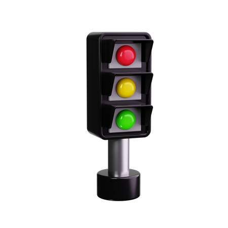 Traffic light  3D Icon