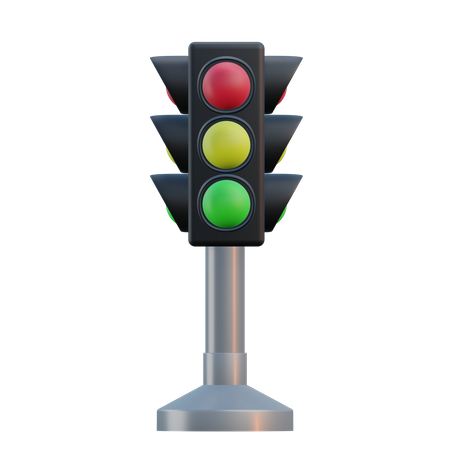 Traffic Light  3D Icon