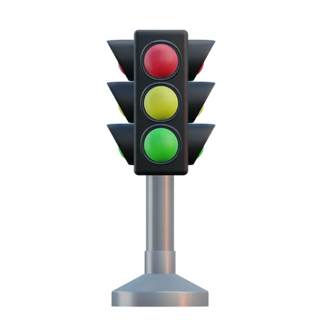 Traffic Light  3D Icon