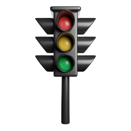 Traffic Light  3D Icon