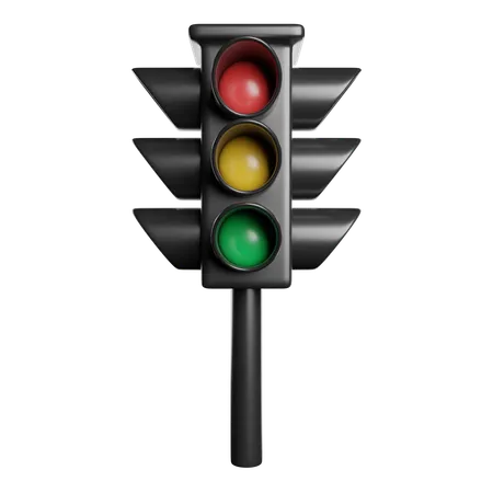 Traffic Light  3D Icon