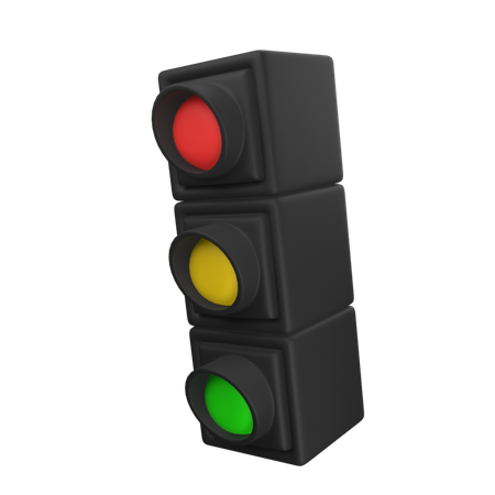 Traffic Light  3D Icon