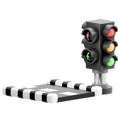 Traffic light  3D Icon