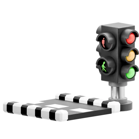 Traffic light  3D Icon