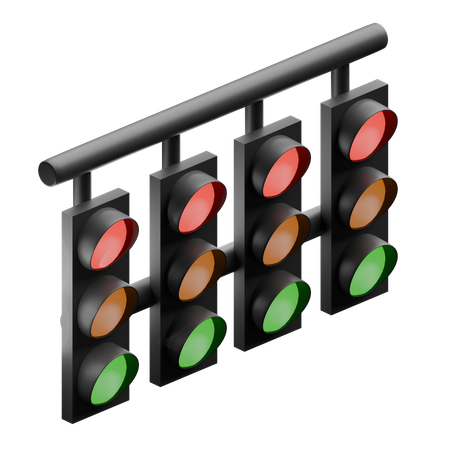 Traffic Light  3D Icon