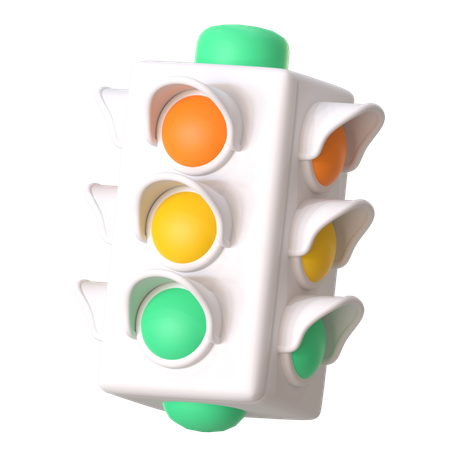 Traffic Light  3D Icon