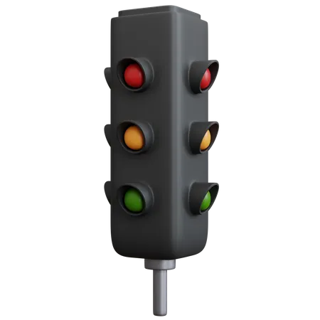 Traffic Light  3D Icon