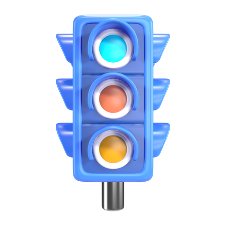 Traffic Light  3D Icon