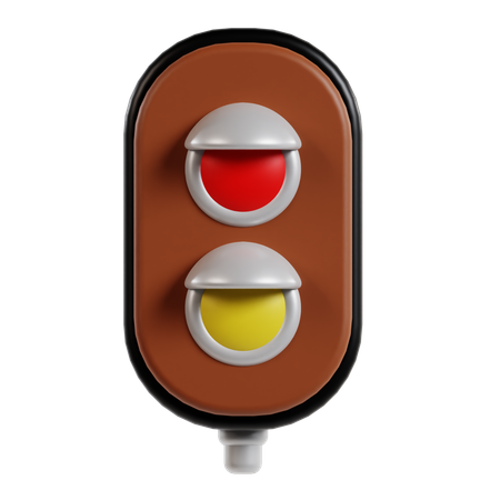 Traffic Light  3D Icon