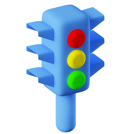 Traffic Light  3D Icon