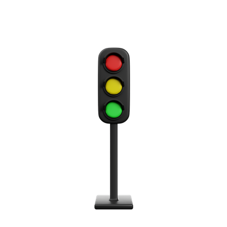 Traffic Light  3D Icon