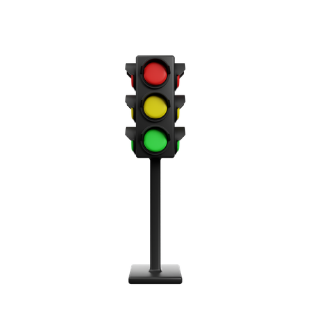 Traffic Light  3D Icon