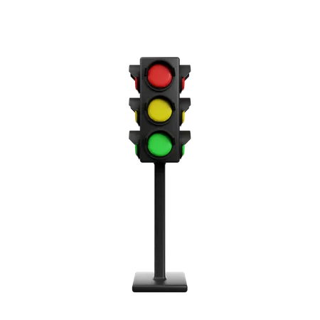 Traffic Light  3D Icon