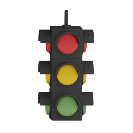 Traffic Light  3D Icon