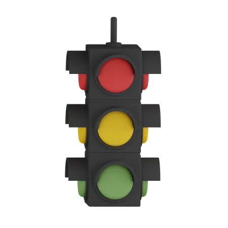 Traffic Light  3D Icon