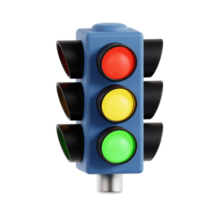 Traffic Light  3D Icon