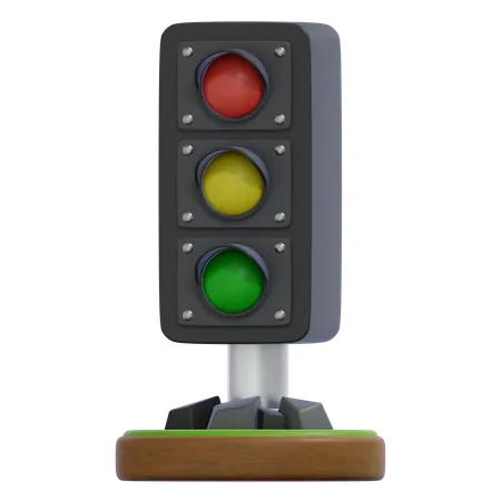 TRAFFIC LIGHT  3D Icon