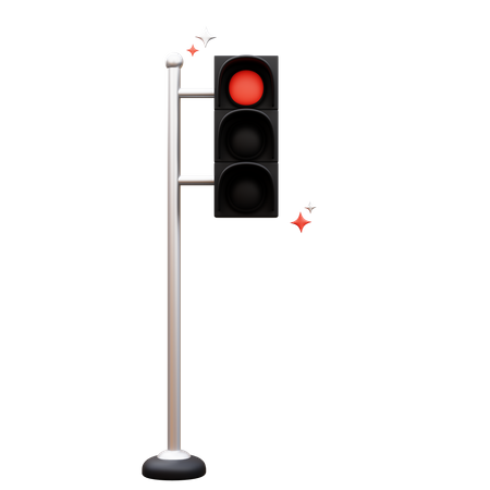 Traffic Light  3D Icon