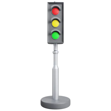 Traffic Light  3D Icon