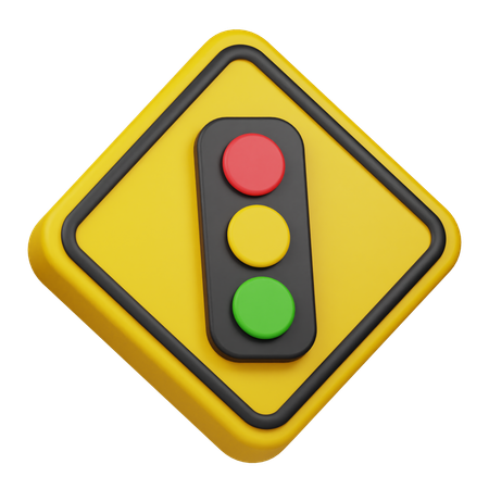 Traffic Light  3D Icon