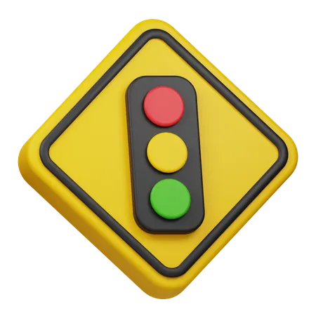 Traffic Light  3D Icon