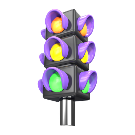 Traffic Light  3D Icon