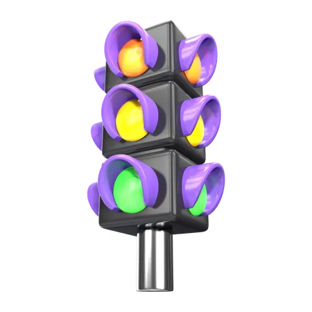 Traffic Light  3D Icon