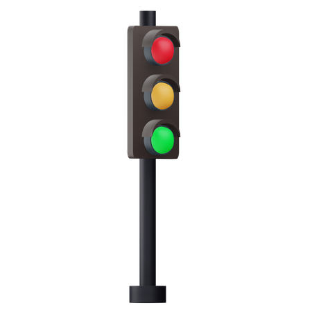 Traffic Light  3D Icon