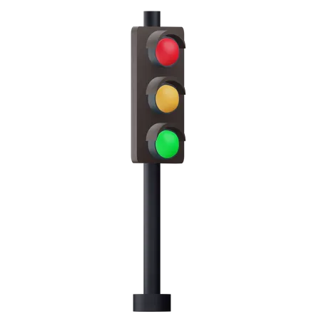 Traffic Light  3D Icon