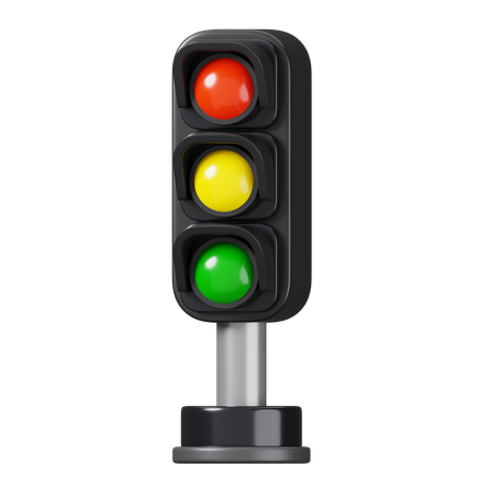 Traffic Light  3D Icon