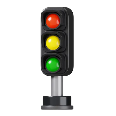 Traffic Light  3D Icon