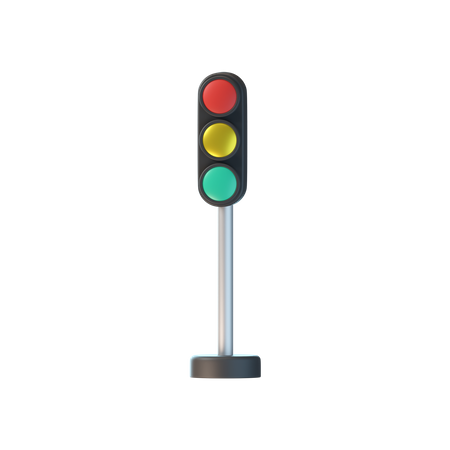 Traffic Light  3D Icon